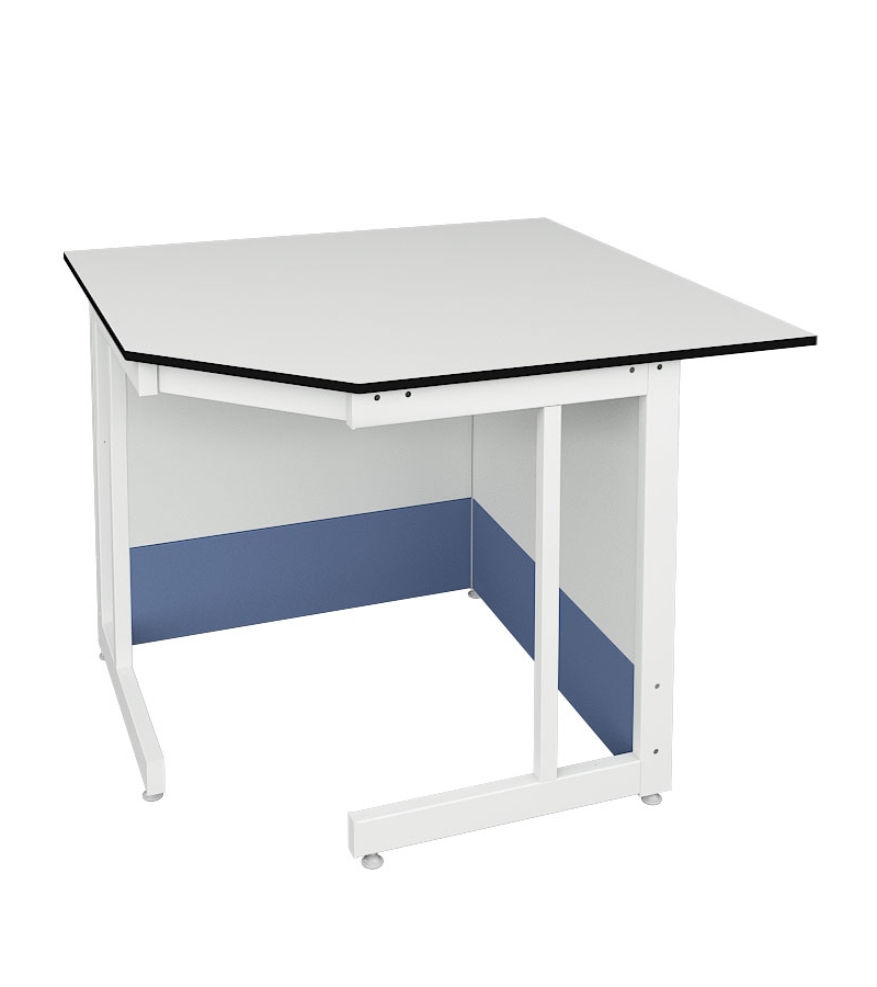 Стол угловой к низкому пристенному столу ЛАБ-PRO СУ 110/80.110/80.75 LA