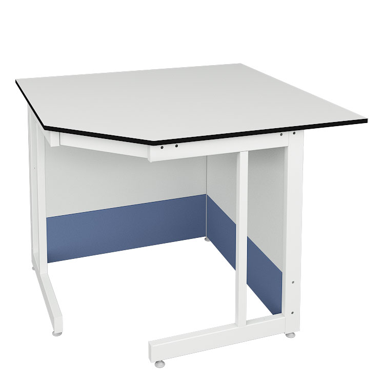 Стол угловой к низкому пристенному столу ЛАБ-PRO СУ 110/80.110/80.75 TR