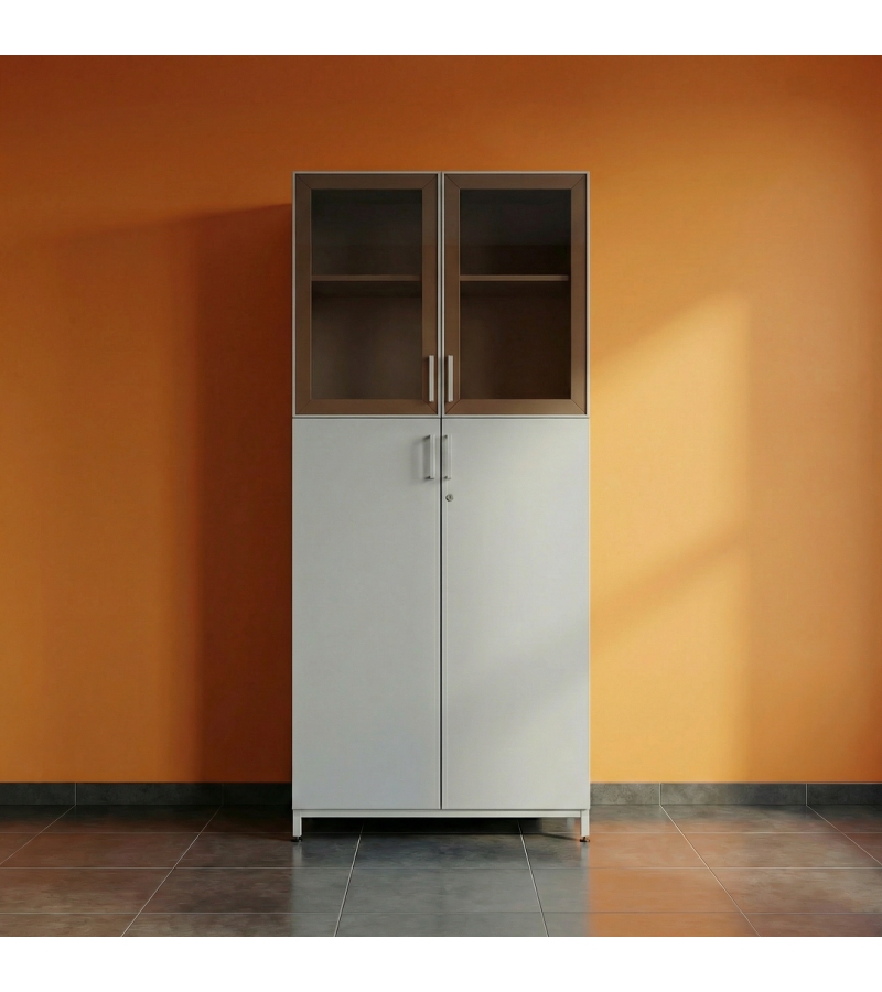 Шкаф для хранения посуды и документов ЛДСП