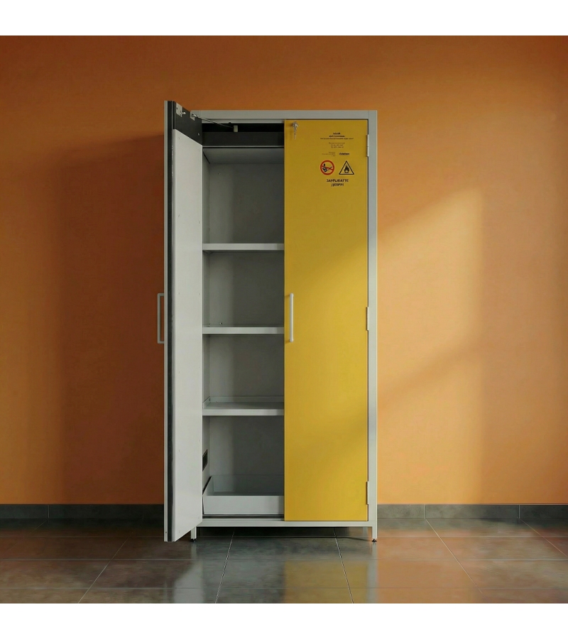 Огнестойкий шкаф для хранения ЛВЖ